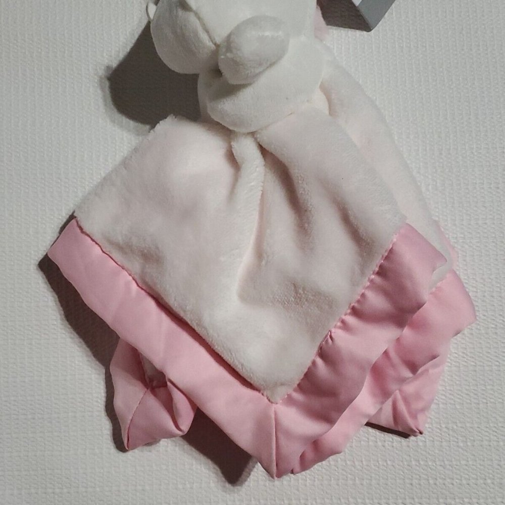 New Carter's Snuggle Buddy Security Blanket Soft White Pink Unicorn Horn NWT BB6 - Picture 2 of 10